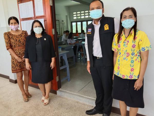 4. หัวหน้ากลุ่มส่งเสริม นำทีมนิเทศติดตามการดำเนินการสอบปลายภาคเรียนที่ 2 ปีการศึกษา 2562