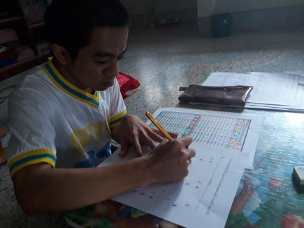 6. การจัดการเรียนการสอนนักศึกษาคนพิการ กศน.อำเภอนบพิตำ